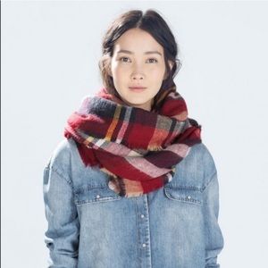 Zara Plaid Scarf